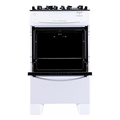 Imagem de Fogão 4 Bocas Com Mesa de Vidro Atlas Mônaco Top Glass Bivolt