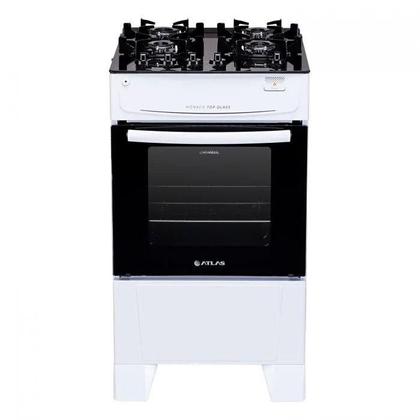Imagem de Fogão 4 Bocas Com Mesa de Vidro Atlas Mônaco Top Glass Bivolt