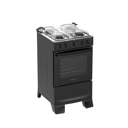 Imagem de Fogão 4 Bocas Com Mesa Inox Mônaco Atlas Plus Bivolt