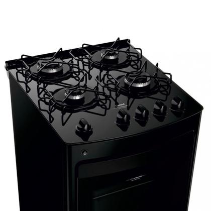 Imagem de Fogão 4 Bocas Consul CFO4VBE Mesa de Vidro Acendimento Automático