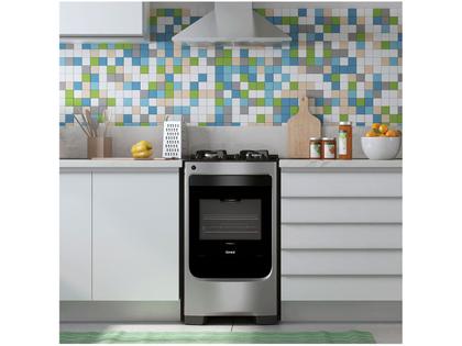 Imagem de Fogão 4 Bocas Consul Inox Mesa de Vidro CFO4VARUNA