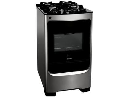 Imagem de Fogão 4 Bocas Consul Inox Mesa de Vidro CFO4VARUNA