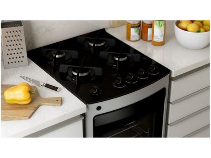 Imagem de Fogão 4 Bocas Consul Inox Mesa de Vidro CFO4VARUNA