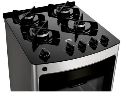 Imagem de Fogão 4 Bocas Consul Inox Mesa de Vidro CFO4VARUNA