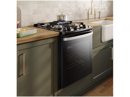 Imagem de Fogão 4 Bocas de Embutir Electrolux Preto Experience FE4BP