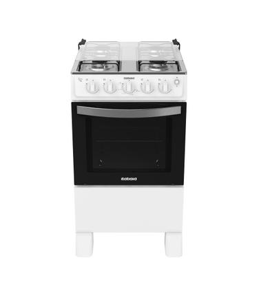Imagem de Fogão 4 Bocas Itatiaia Waves New Bivolt Mesa em Inox Branco