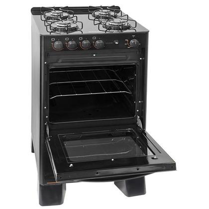 Imagem de Fogão 4 Bocas Suggar Cook Glass Mesa de Vidro Preto Bivolt - Fgvcg410pt