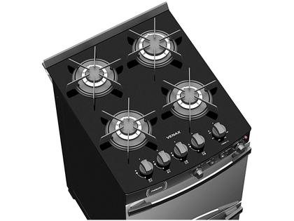 Imagem de Fogao 4 Bocas Venax Palladio Vitreo Inox Gas Glp