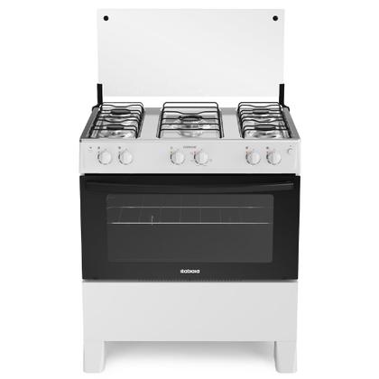 Imagem de Fogão 5 Bocas à Gás Itatiaia Star New Acendimento Automático e Forno Limpa Fácil Branco Bivolt