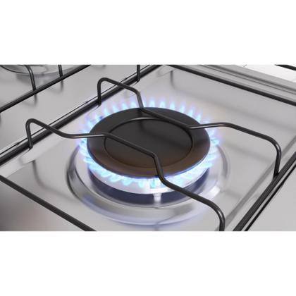 Imagem de Fogão 5 Bocas a Gás Itatiaia Waves New com Acendimento Automático e Forno 82L Bivolt Branco