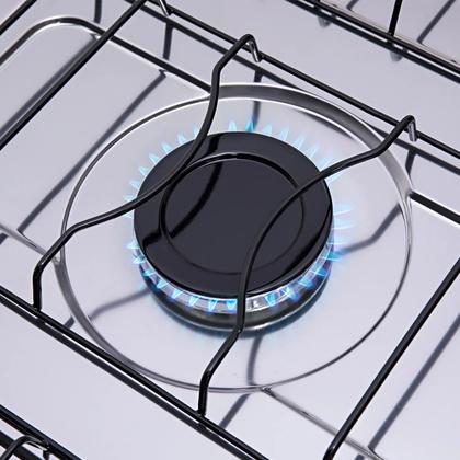 Imagem de Fogão 5 bocas Atlas Mônaco Plus Branco com Acendimento Automático e Mesa Inox