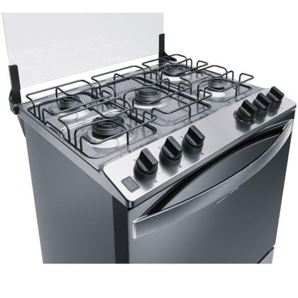 Fogão 5 Bocas Brastemp BFS5NCR Imagem de Fogão 5 Bocas Brastemp BFS5NCR