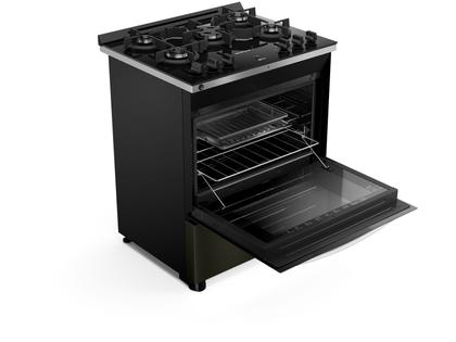 Imagem de Fogão 5 Bocas Brastemp Preto Eclipse Collection BFS5LAP