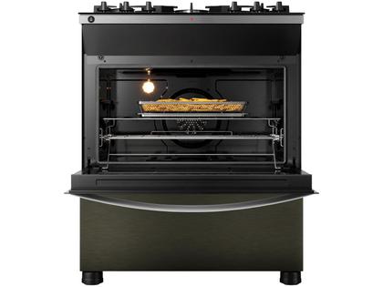 Imagem de Fogão 5 Bocas Brastemp Preto Eclipse Collection BFS5LAP