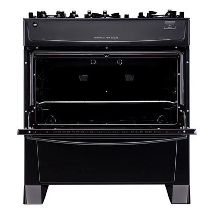 Imagem de Fogão 5 Bocas Com Mesa de Vidro Atlas Mônaco Top Glass Bivolt