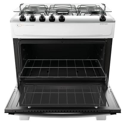 Imagem de Fogão 5 Bocas Com Mesa Inox Atlas Atenas Bivolt