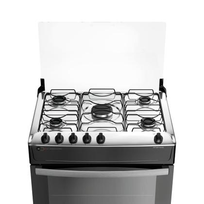 Imagem de Fogão 5 Bocas Com Mesa Inox Atlas Atenas Bivolt