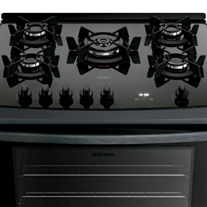 Imagem de Fogão 5 Bocas com Painel Touch e Timer Digital Dako Supreme Timer Glass New Bivolt