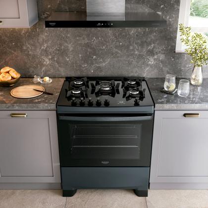 Imagem de Fogão 5 Bocas com Painel Touch e Timer Digital Dako Supreme Timer Glass New Bivolt