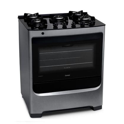 Imagem de Fogão 5 Bocas Consul Glass Mesa de Vidro CFS5VAR