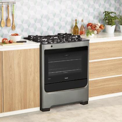 Imagem de Fogão 5 Bocas Consul Glass Mesa de Vidro CFS5VAR