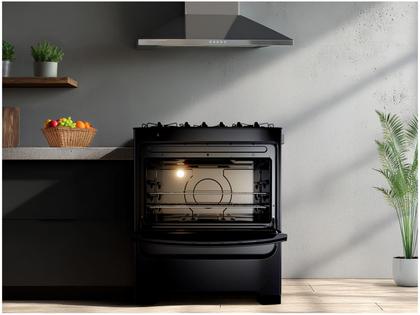 Imagem de Fogão 5 Bocas Consul Preto CFS5VBE