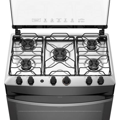 Imagem de Fogão 5 Bocas Continental Branco Automático com TOPLimpaFácil (FC5IB) Premium