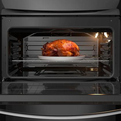 Fogão 5 Bocas Continental Preto Mesa de Vidro, Forno Eco Turbo e Tripla Chama (FC5GB) Imagem de Fogão 5 Bocas Continental Preto Mesa de Vidro, Forno Eco Turbo e Tripla Chama (FC5GB)