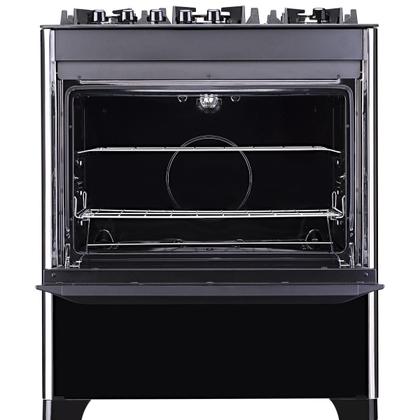 Imagem de Fogão 5 Bocas Dako Magister Preto com Mesa de Vidro - Bivolt