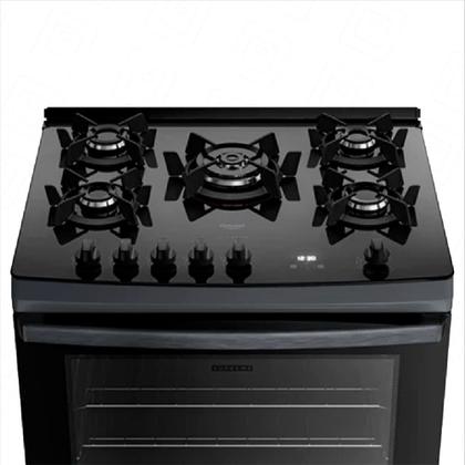 Imagem de Fogão 5 Bocas Dako Supreme Glass Titanium Timer Digital Bivolt