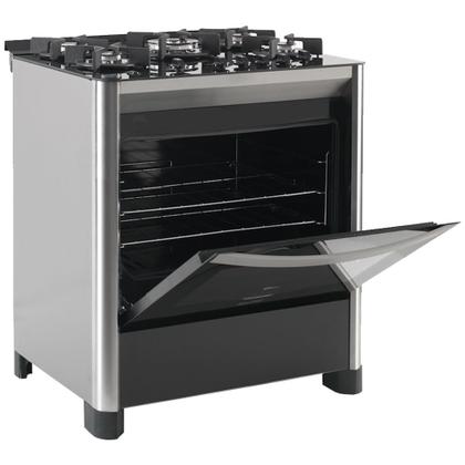 Imagem de Fogão 5 Bocas de Piso Fischer Tripla Chama Gran Cheff Gás com Dourador