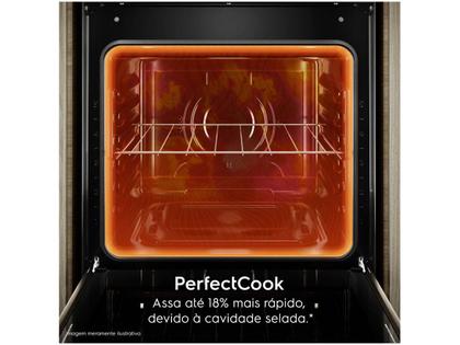 Fogão 5 Bocas Electrolux Branco Efficient PerfectCook FE5IB Imagem de Fogão 5 Bocas Electrolux Branco Efficient PerfectCook FE5IB