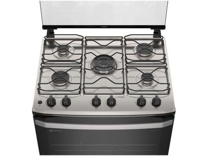 Fogão 5 Bocas Electrolux Branco Efficient PerfectCook FE5IB Imagem de Fogão 5 Bocas Electrolux Branco Efficient PerfectCook FE5IB