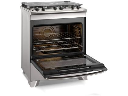 Fogão 5 Bocas Electrolux Cinza Efficient PerfectCook FE5IC Imagem de Fogão 5 Bocas Electrolux Cinza Efficient PerfectCook FE5IC