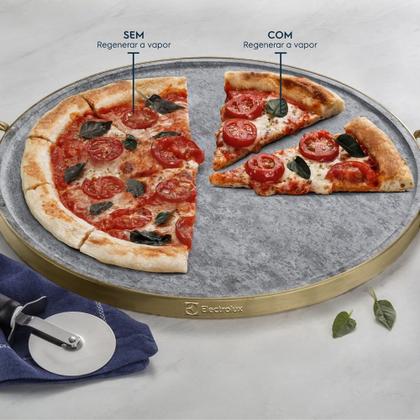 Imagem de Fogão 5 bocas Electrolux Preto Experience Mesa de Vidro, PerfectCook e VaporBake (FE5GP)