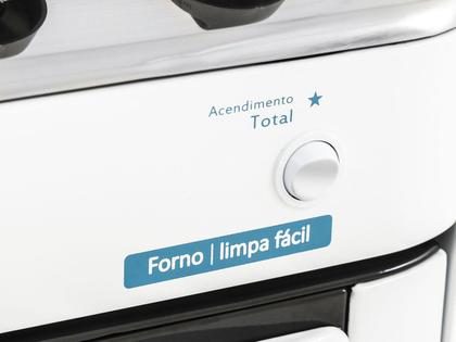 Imagem de Fogão 5 Bocas Esmaltec Ágata Branco