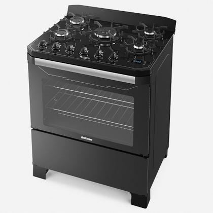 Imagem de Fogão 5 Bocas Itatiaia Itamaster Tripla Chama com Painel Touchscreen e Timer Digital