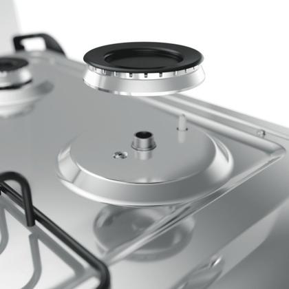 Imagem de Fogão 5 Bocas Mueller Decorato G3 Tripla Chama cor Inox