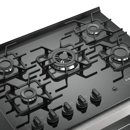 Imagem de Fogão 5 Bocas Mueller Decorato Vetro Inox com Timer