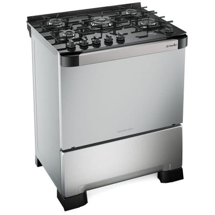 Imagem de Fogão 5 Bocas Mueller Decorato Vetro Inox com Timer