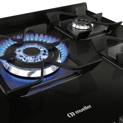Imagem de Fogão 5 Bocas Mueller MFV5BF com Mesa de Vidro