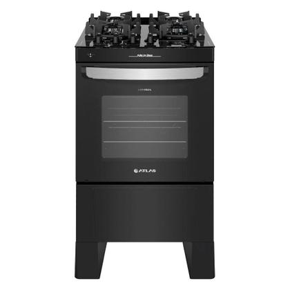 Imagem de Fogão a Gás Atlas Agile Up Glass 4 Bocas Piso Acendimento Automático