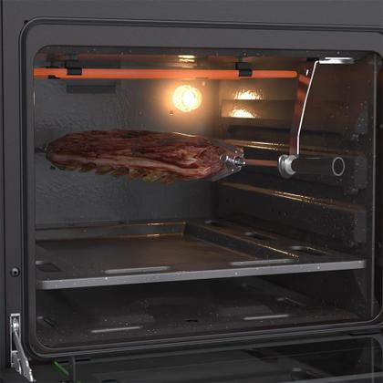 Imagem de Fogao a Gas de Embutir 4 Bocas Venax Gaudi Platinum Vitreo Preto