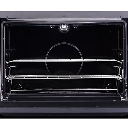 Imagem de Fogão a Gás de Piso 5 Bocas Dako Magister Mesa de Vidro Preto