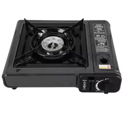 Imagem de Fogão a Gás Fogareiro Multiuso Portátil Com Maleta