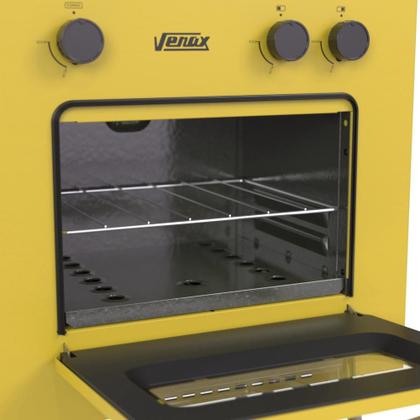 Imagem de Fogao a gas mini cook 2 q amarelo gas glp