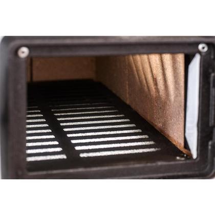 Imagem de Fogão A Lenha Com Forninho Com Caixa Direito Inox Vidro Ceramico Nº2