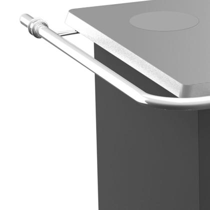 Imagem de Fogão a Lenha Elegance Chefe Preto Chapa Alumínio N01 Esq