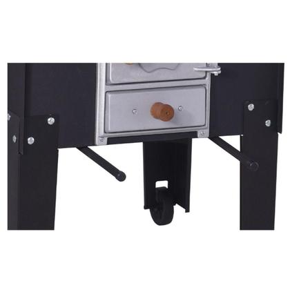 Imagem de Fogão a Lenha Fornellar com Tampo Ferro e Saída Traseira Chaminé F102-T