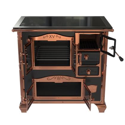 Imagem de Fogao a Lenha N 1 Princess Premium Preto Rose Gold